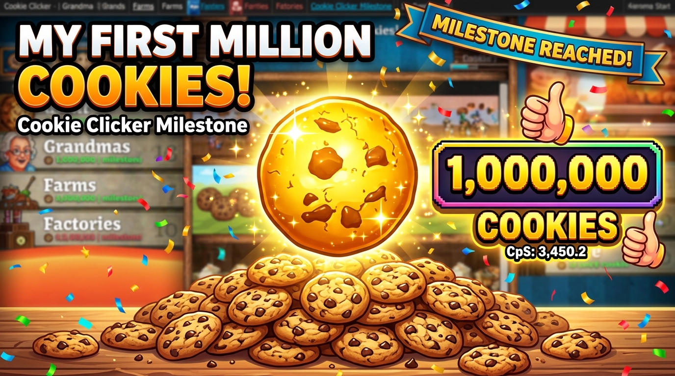 Cookie Clicker Strategy: Getting Your First Million